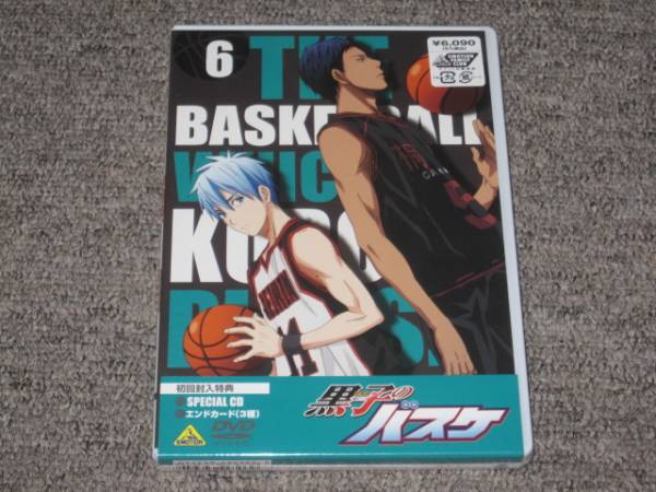 DVD 黒子のバスケ 第6巻 初回限定版新品拍卖