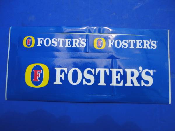 ☆F1☆FOSTER’S☆セットステッカー☆F-1☆フォスター拍卖