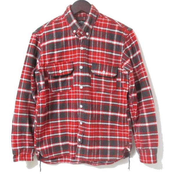 【アメリカンラグシー】handyworks◆ヘビーネルシャツ/マチ付◆1拍卖