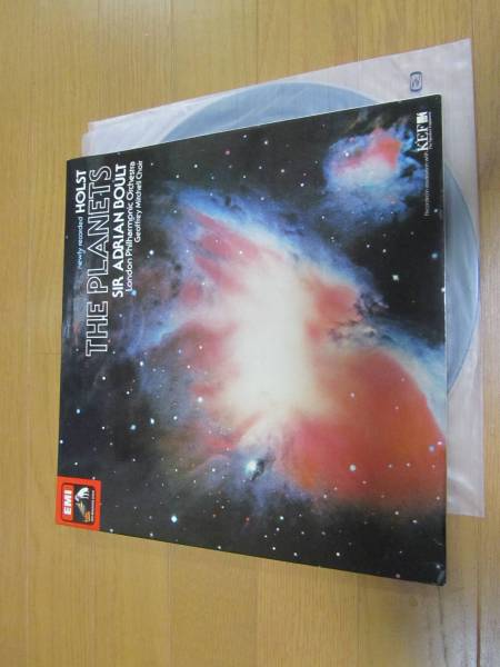 ホルスト 組曲「惑星」 ボールト ASD3649 白黒スタンプ EX++拍卖