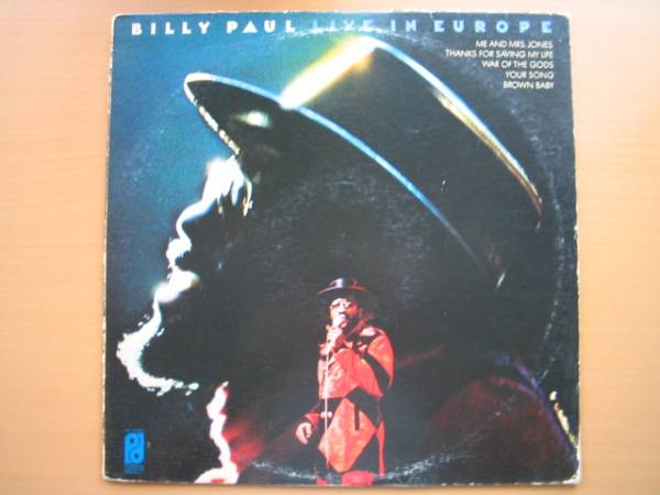 BILLY PAUL/LIVE IN EUROPE/フィリー/elton john拍卖
