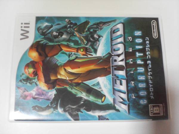 Wiiソフト メトロイドプライム3 コラプションWii拍卖