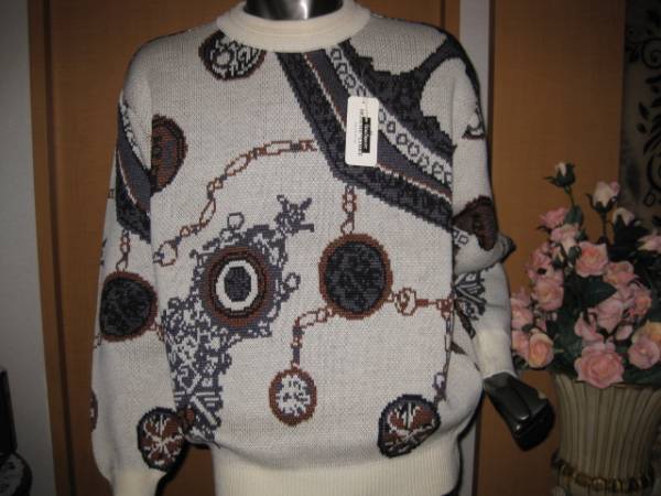 ★送料無料★半額出品/新品/タグ付★HOMME LIBRE/高級クルーセーター★L★拍卖