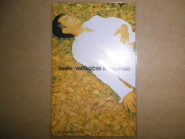 【即決】テレホンカード(50度数)「綿内克幸 / Smile」拍卖