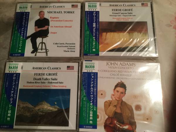 注意・12CD 新品 アメリカの作曲家、アメリカの音楽 から 3CDを選択式拍卖