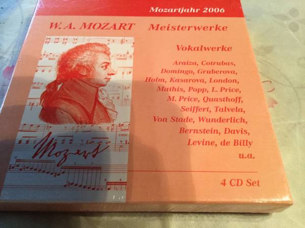 新品 4CD 2006年モーツァルトイヤー拍卖