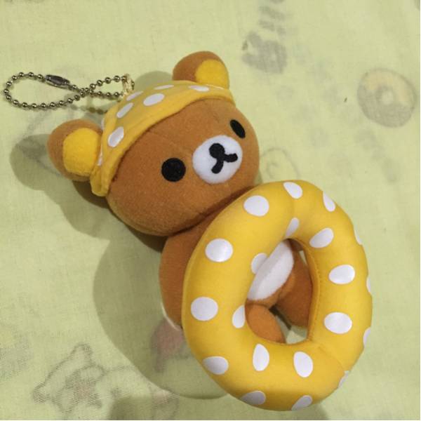 リラックマ ぶらさげスペシャルぬいぐるみ 祭り 浮き輪拍卖