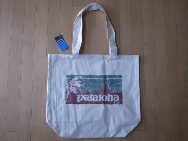 USA製 パタゴニアPataloha Canvas Bagトート バッグ ナチュラル ホワイト系PATAGONIAパタロハ キャンバス 鞄 アウトドア キャンプ/拍卖
