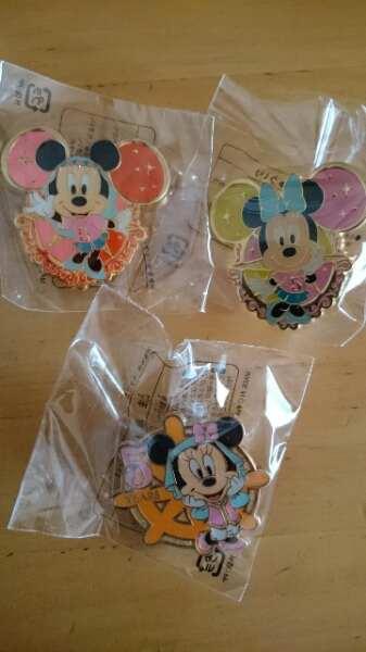 ディズニーシー5周年ピンバッチミニー ワゴンゲーム拍卖