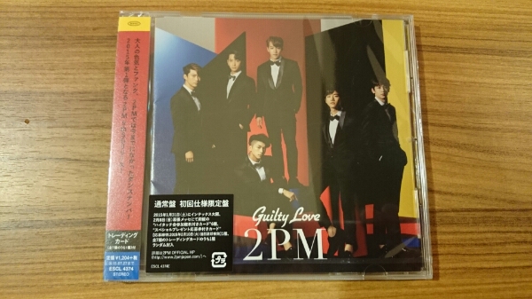 2PM Guilty Love 通常盤 CD 未再生 即決 特典無し 日本盤拍卖