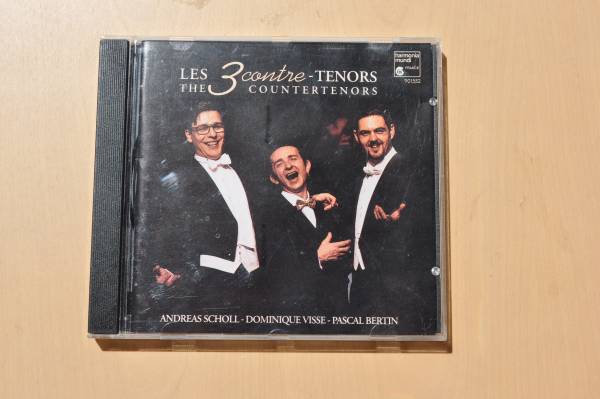 3大カウンター・テナー/人知れぬ涙/オー・ソレ・ミオ/マリア/ハバネラ@パスカル・ベネタン/アンドレアス・ショル/ドミニク・ヴィス拍卖