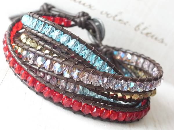 ★ChanLuuチャンルー風MIXラップブレスレットC拍卖