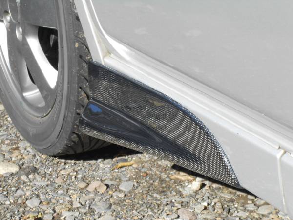 Keiスポーツ・ワークス 専用 サイドスパッツ 平織りウェットカーボン製拍卖