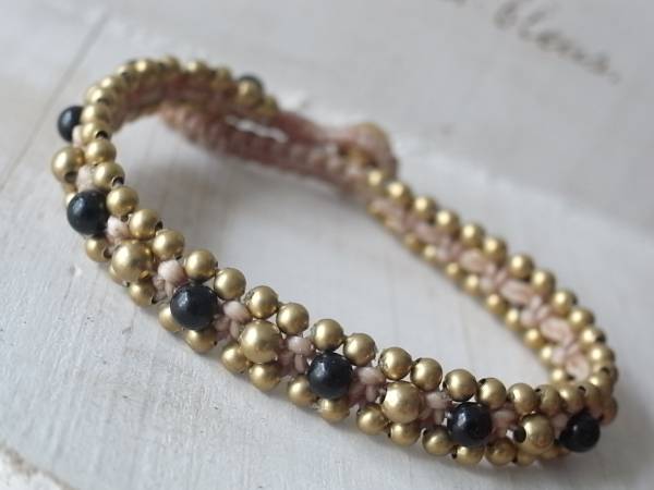 ★wakami ワカミ風ブラックブレスレット拍卖
