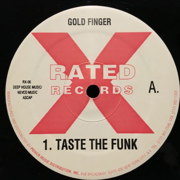 Gold Finger / Taste The Funk / I Could Learn!拍卖