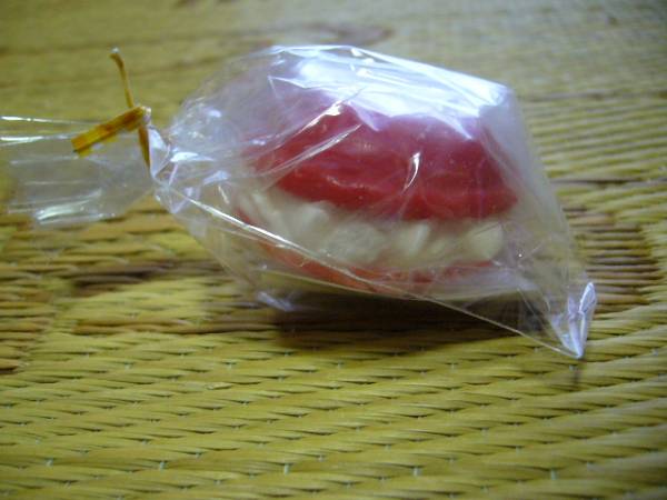 □■マカロン キャンドル 赤■ロウソク・蝋燭■□拍卖