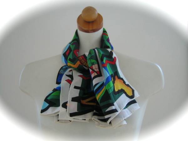 レア ビンテージ ADDIS ABABA シルクスカーフ拍卖