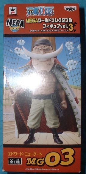 ワンピース MEGAワールドコレクタブルフィギュア03 白ひげ拍卖