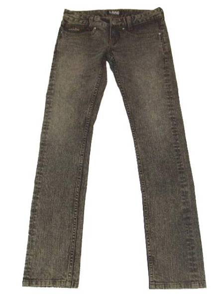 新品 LANG DIMATION ケミカルスキニーデニムパンツ BLK24拍卖