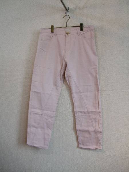 RETROGIRLピンク立体裁断テーパードパンツ(USED)21615②)拍卖