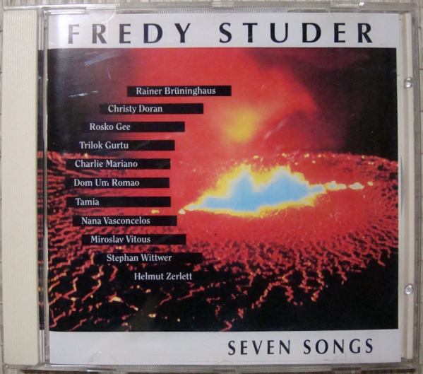 ◆FREDY STUDER/SEVEN SONGS (CD) -Trilok Gurtu, Vasconcelos拍卖