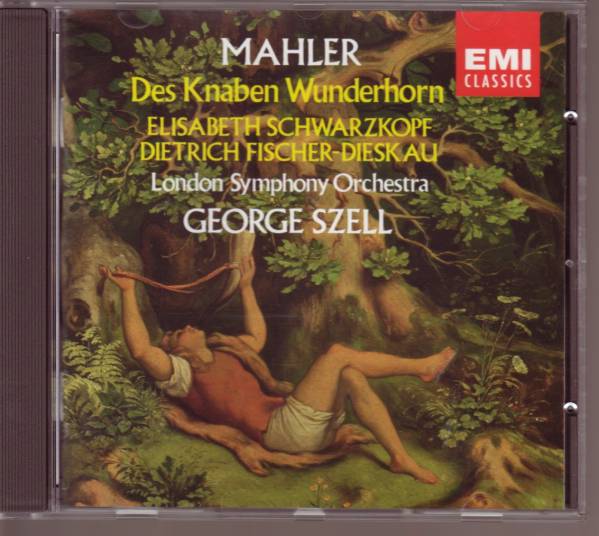 マーラー 歌曲集 セル ディースカウ シュヴァルツコップ LSO拍卖