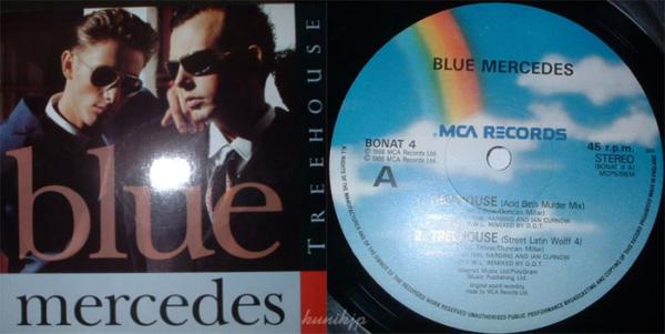 Blue Mercedes/Phil Harding Treehouse MCA(UK) 1988! PWL 80s UK new wave house拍卖