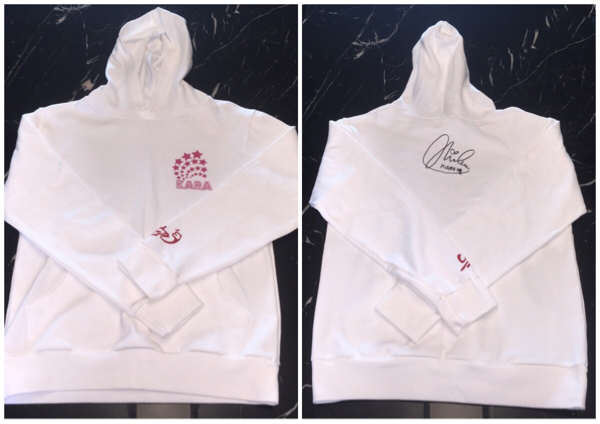 KARA★ニコル★デザイン★パーカー★未使用★美品★激レア★拍卖