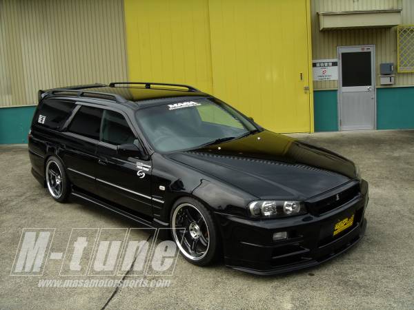 ステージア C34 外装パーツ GT-R BNR34変換フェンダー スカイラインワゴン ステーションワゴン ワイドフェンダー r34 er34 hr34 岐阜MASA拍卖