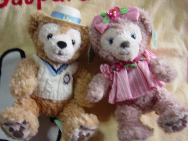 2012新品スプリングTDSダッフィー&シェリーメイぬいぐるみSSset拍卖