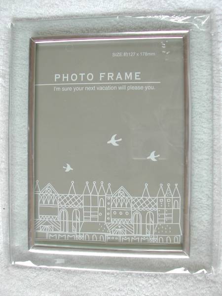 フォトフレーム ガラス製(127x178mm)拍卖