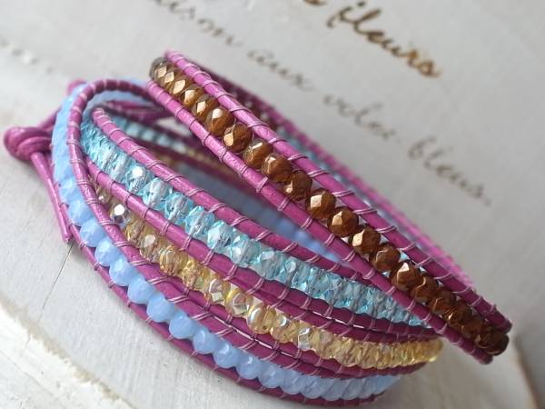 ★ChanLuuチャンルー風MIXラップブレスレットB拍卖