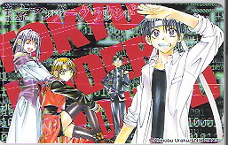 テレカ☆東京アンダーグラウンド/留美奈&銀之助&ルリ&チェルシ☆拍卖