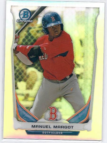 2014 Bowman Chrome Manuel Margot Refractor /500拍卖