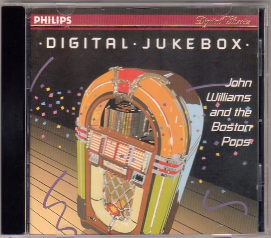 Ω ジュークボックス/ジョンウィリアムズ&ボストン・ポップス CD/国内盤/1988年発売 PHILIPS 28CD-870/ 「ピンクパンサー」のテーマ拍卖