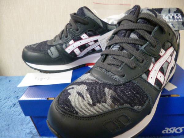国内正規新品 ASICS GEL LYTE Ⅲ 岡山デニム 3 DENIM CAMO 27.5 アシックス ゲルライト拍卖