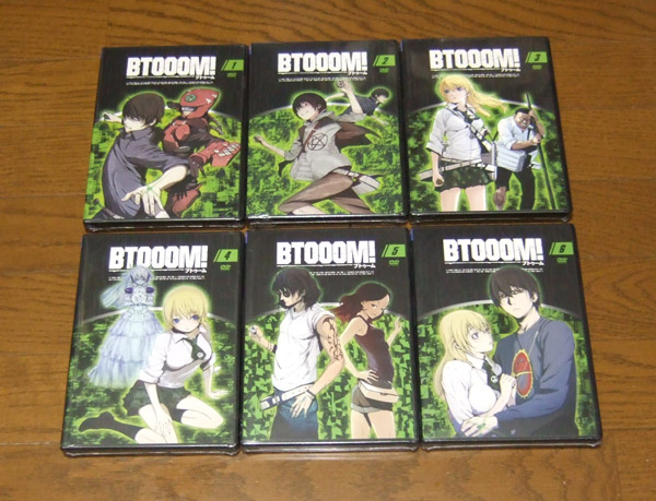 新品 BTOOOM! ブトゥーム! DVD 全6巻拍卖