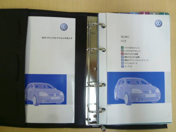 ★3135★VW ゴルフ5 Ⅴ golf5 取扱説明書 2005年★拍卖