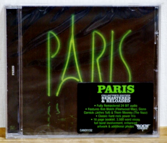 新品CD♪パリス/PARIS★24bit リマスター ボブ・ウェルチ拍卖