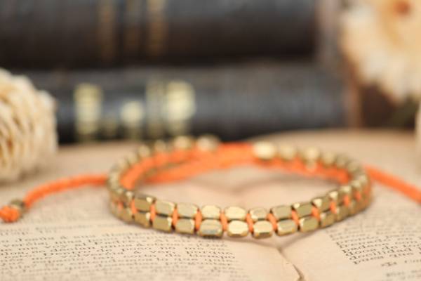 ◆新入荷◆ブラスビーズブレスレットB拍卖