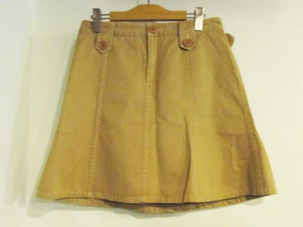処分 マークジェイコブス☆ワークデザイン☆ロゴボタンスカート拍卖