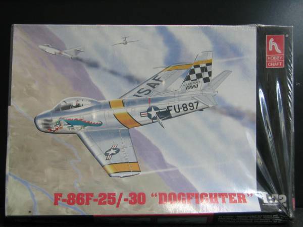 HOBBY CRAFT 1/72 F-86F-25/-30 DOGFIGHTER 新品未開封拍卖