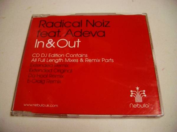 Radical Noiz Feat.Adeva 「In & Out」UK盤7トラック拍卖