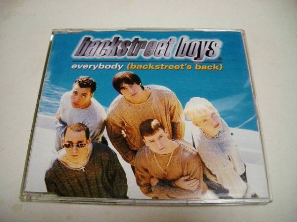MaxiCD バックストリートボーイズ 「Everybody」UK & EU盤拍卖