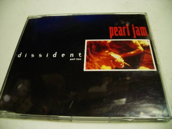 MaxiCD PEARL JAM(パールジャム)「dissident part two」 UK盤拍卖