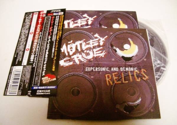 紙ジャケCD モトリークルー「スーパーソニック&デモニックリリックス」拍卖