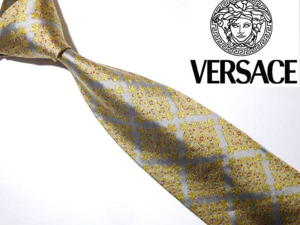VERSACE ベルサーチ ネクタイ/39 新品同様品拍卖