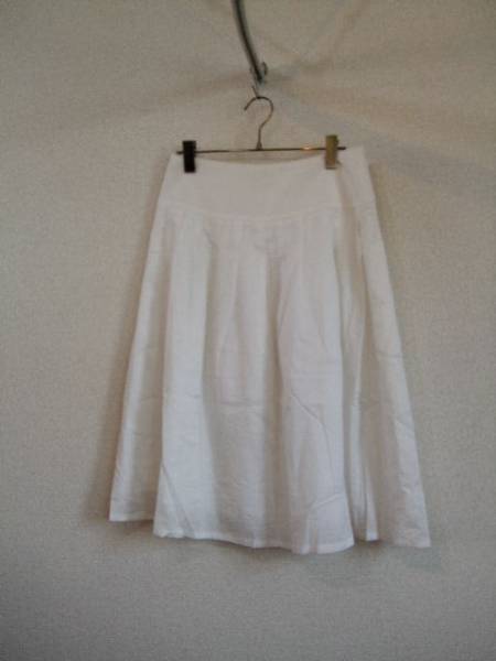 gaminerie白膝下丈フレアスカート(USED)42615②)拍卖