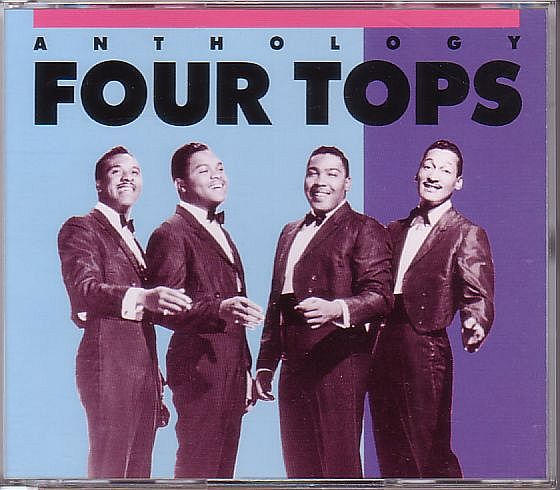 フォー・トップス ベスト盤 2枚組CD/フォー・トップス・アンソロジー 1989年 日本盤 廃盤拍卖