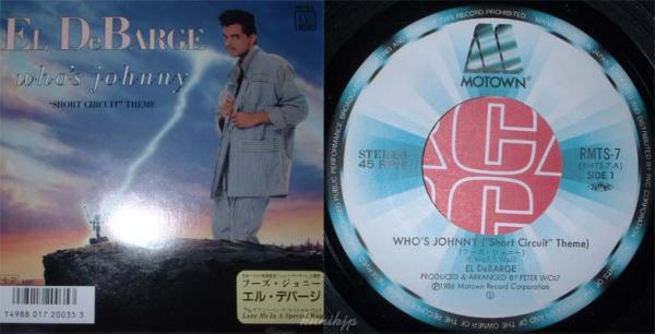 El DeBerge Who's Johnny 国内盤 7inch 1986! 80's R&B dance拍卖